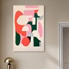 Art Remedy Scattered Petals Shapes Contemporary Shapes Abstract Wall Art Unframed - 2 of 4