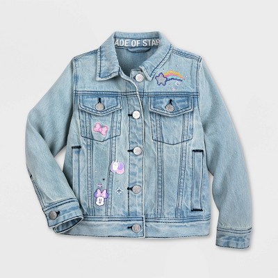 target denim sherpa jacket