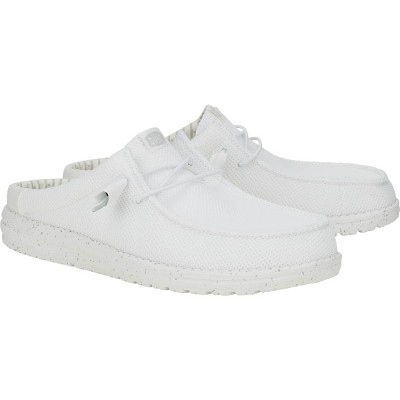 HEYDUDE Men Wally Slip Stretch Sox , White, 10 — фото 2
