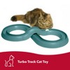 Coastal Pet Turbo Track Cat Toy - Cat Ball Toy & Racetrack - Easy Assembly - Slate Blue (1 Pack) - 2 of 4