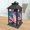 Briarwood Lane Summer 4th of July Lantern 13.5" x 5.5" x 5.5" Stars and Stripes For 4th of July Lantern - 2 of 3