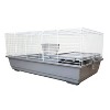 A&E Cage Company Guinea Pig, Rabbit and Chinchilla Small Cage with Ramp & Platform - Gray - 2 of 4
