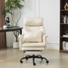 Karl Home | 29.53 Inch High Back With Footrest Reclining Swivel Office Chair With Adjustable Arms - 2 of 4
