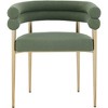 Meridian Furniture,Brielle Boucle Fabric Dining Chair, Set of 2 - 3 of 4