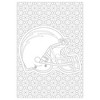 In the Sports Zone NFL Adult Coloring Book, Los Angeles Chargers - 4 of 4
