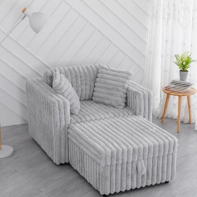 CAVINAS Soft Modular Sectional Sofa, Modern & Plush Sectional Couches -Living Room Furniture Loveseat Sofa for Bedroom, Living Room