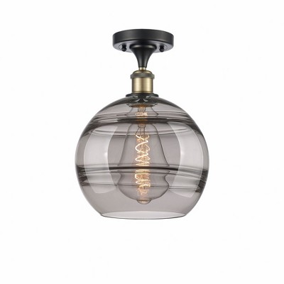 Rochester - 1 Light Semi-Flush Mount In Industrial Style-12.88 Inches Tall and 10 Inches Wide
