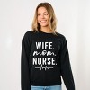 Simply Sage Market Wife. Mom. Nurse Sweatshirt - 2 of 4