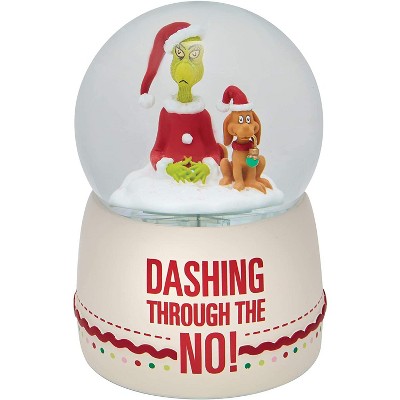 Enesco The Grinch Who Stole Christmas Grinch and Max 6 Inch Enesco Waterball