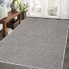 Washable Area Rugs, Modern Woven Office Floor Carpet Contemporary Rug, Living Room Rug, Soft Surface, Durable Edge, Non-Slip Backing - 3 of 4