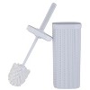 LunaLulinlk 2-Pack White Toilet Brush Set - 3 of 4