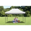 DSVIMOY 10'*15' Canopy Tent, Party Tent with 4 Sidewalls, 3 Height Adjustable, Outdoor Canopy Tent for Weddings, White, 180"*120"*132" - 2 of 4