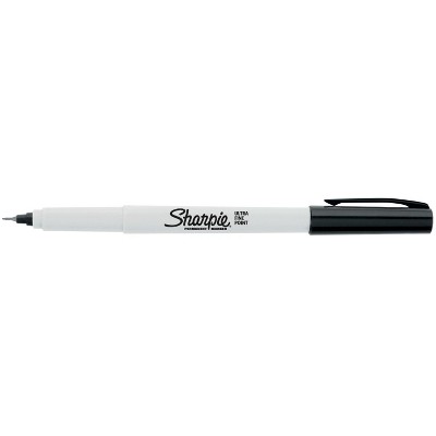 Sharpie Ultra Fine Point Permanent Markers, Black, pk of 12