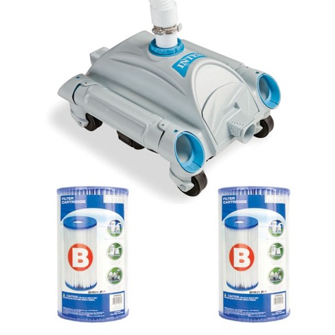 Pool Cleaner Pressure Side Vacuum Cleaner Bundled w/ Replacement Filter (2Pack) - image 1 of 4