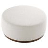 Modway Tilden Large 38 in. Round Boucle Upholstered Upholstered Ottoman - 2 of 4