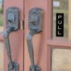 Unique Bargains Acrylic Self-Adhesive Decor Home Business Push Pull Door Sign 1 Pair - 4 of 4