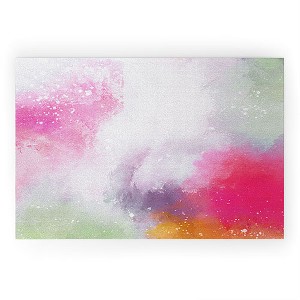Emanuela Carratoni Abstract Colors 2 36" x 24" Welcome Mat - Society6 - 1 of 3