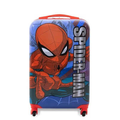 Marvel Kids' Spider-Man Hardside Carry On Spinner Suitcase