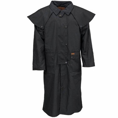 Gender Neutral Unisex Low Rider Oilskin Duster Coat - Outback Trading Co.
