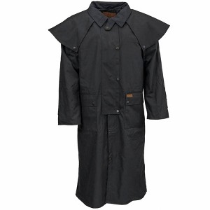 Gender Neutral Unisex Low Rider Oilskin Duster Coat - Outback Trading Co. - 1 of 4