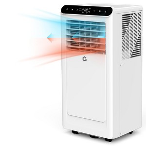 10,000 BTU Portable Air Conditioners for Room Up to 450 Sq.Ft, 4-IN-1 Quiet Cooling AC Unit with Heater, Fan & Dehumidifier & Remote Control, Timer - 1 of 4