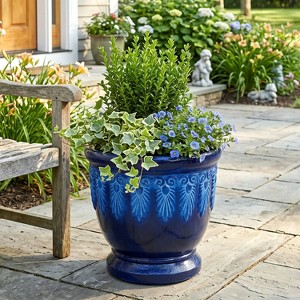wasserdichte truhe garten Gartenbox wasserdicht aus HPL – Gartentruhe Farbe:Gelb 3