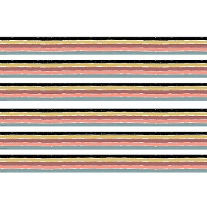 Teacher Created Resources® Wonderfully Wild Stripes Straight Border Trim, 35 Feet Per Pack, 6 Packs - 1 of 3