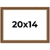 PosterPalooza | Classic Gold Picture Frame - UV Acrylic, Backing Board, Hanging Hardware Included - 2 of 4