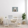 Stupell Industries Highland Cattle Biting Sunflower Bloom Canvas Wall Art - 2 of 3