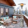 BAOURE Outdoor 48000 BTU Outdoor Propane Patio Heater with Wheels and Cover, Stainless Steel Burner for outdoor use Triple Protection System - 4 of 4