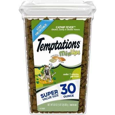Temptations Cheese, Chicken and Catnip Flavor Mix-Ups Crunchy Treats Cat Treats