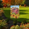 Briarwood Lane Garden Flag 12x18 For Outdoor Sunflower Barn Fall For Fall Garden Flag Flags For Outside - 4 of 4