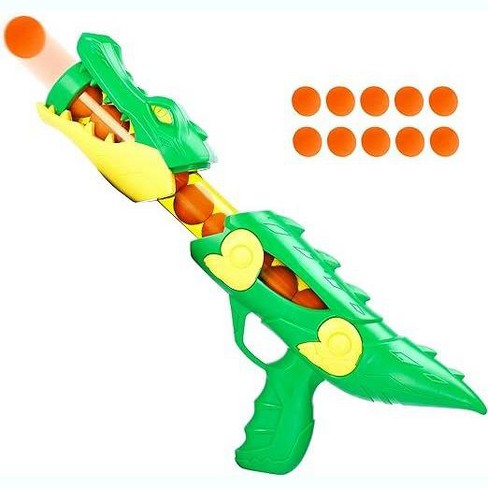 Dazmers Crocodile Shooting Foam Ball Game, Multicolored - image 1 of 4