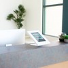 Mount-It! Anti-Theft Locking Tablet Kiosk with Counter Top and Wall Mount Base | Universal Enclosure for iPads Gen 7 to 10, iPad Pro, iPad Air | White - 2 of 4