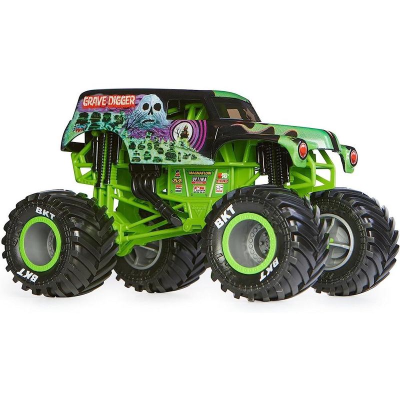 Monster Jam, Official Grave Digger (Green/Black) Monster Truck, 2 of 4