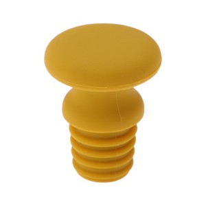 Unique Bargains Bottle Stoppers Round Flat Hand Wash Silicone 1.77"x1.38"x1.38" 1 Pc - 1 of 3