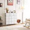 Kumasinova Dresser for Bedroom,Tall Chest of Drawers with Metal Frame and Wood Top,Storage Tower for Kid Room,Closet,Entryway,Nursery - 2 of 4