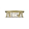 Cape Harbor 4-Light Flushmount Ceiling Light - Nautical Inspired, Dimmable, Steel & Glass - 2 of 4