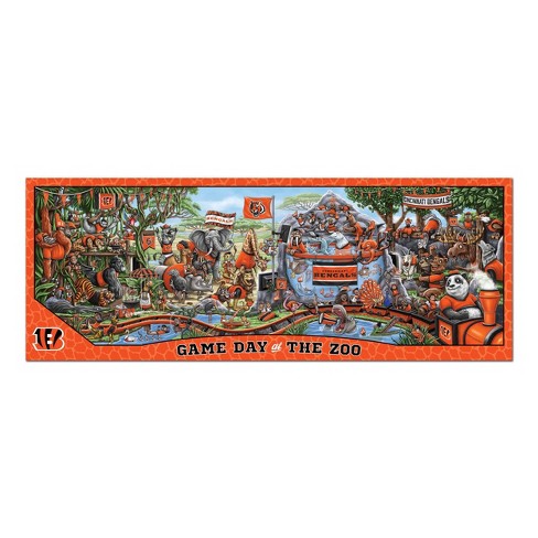 NFL Cincinnati Bengals Game Day at The Zoo 500pc Puzzle