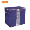 Unique Bargains Storage Bag Organizer with Reinforced Handle Sturdy Zipper - 3 of 4