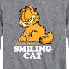 Boys' - Garfield - Never Trust Smiling Cat Long Sleeve Graphic T-Shirt - 2 of 4