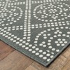 Oriental Weavers Marina 3969L Grey/ Ivory Indoor/Outdoor Area Rug - 2'3" x 7'6" - 2 of 2
