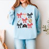Simply Sage Market Coquette Baseball Red Chart Sweatshirt - 2 of 4