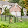 PawHut Dog Playpen 16 Panel 40 Inch Height for Small Medium and Large Dogs, Dog Fence with Lockable Door for Indoor/Outdoor Use, DIY Shape Pet Playpen - 3 of 4
