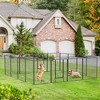 PawHut Dog Playpen for Small and Medium Dogs, Dog Fence with Lockable Door for Indoor/Outdoor Use, DIY Shape Pet Playpen - image 3 of 4