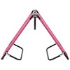 vidaXL Folding Sun Lounger Steel Pink - 4 of 4