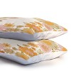 Deny Designs King Iveta Abolina Retro Florals 70s Cream Pillow Shams - 3 of 3