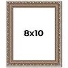 PosterPalooza | Photo Size Deco Silver Picture Frame - UV Acrylic, Foam Board Backing, Hanging Hardware - 2 of 4
