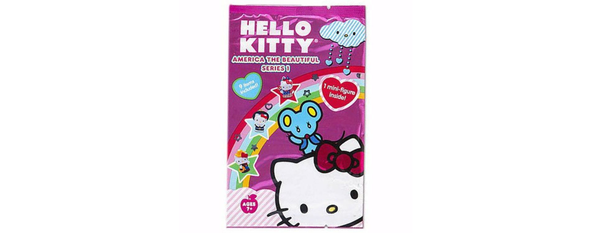 Hello Kitty America the Beautiful Series 1 Figure with Card Mystery Pack - 1 Random