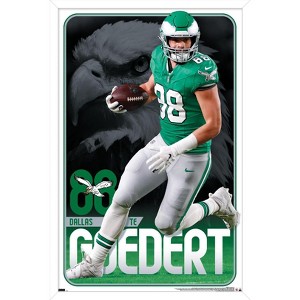 Trends International NFL Philadelphia Eagles - Dallas Goedert 24 Framed Wall Poster Prints - 1 of 4